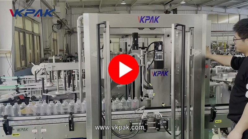 Dây chuyền chiết rót một đầu cho nước sốt, dầu gội